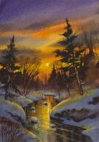 15- Le ruisseau du soir